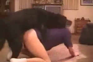 The butt of this animal is getting totally dominated for fun